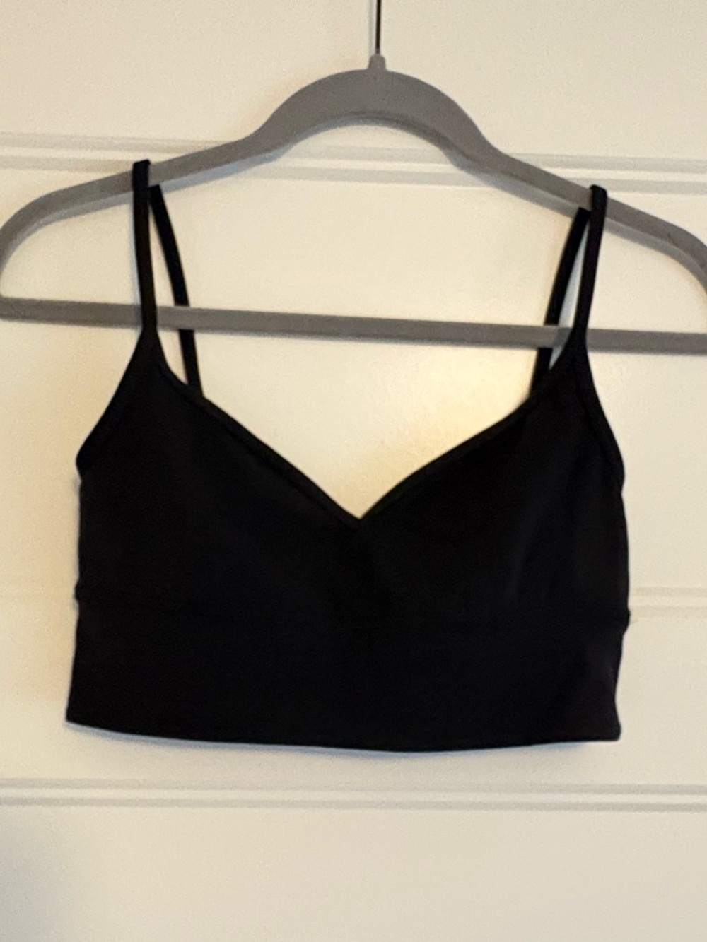 Lululemon Align sweetheart bra, black, size 6